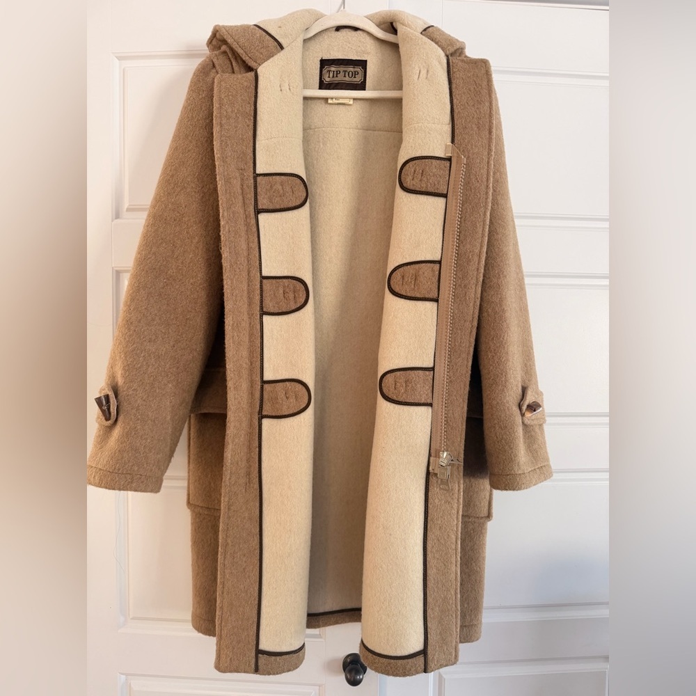Vintage Tip Top Wool Duffle Coat - Picture 4 of 8
